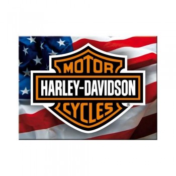 Магнит Nostalgic-Art "Harley-Davidson USA Logo" (14226)